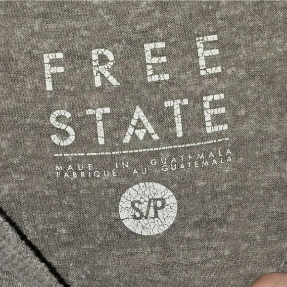 Free State S USA Gray tshirt - Picture 3 of 5